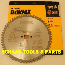 Cirkelzaagblad extreme 305x30mm 60 tanden HM Holgeslepen positief voor Trespa | DT4346